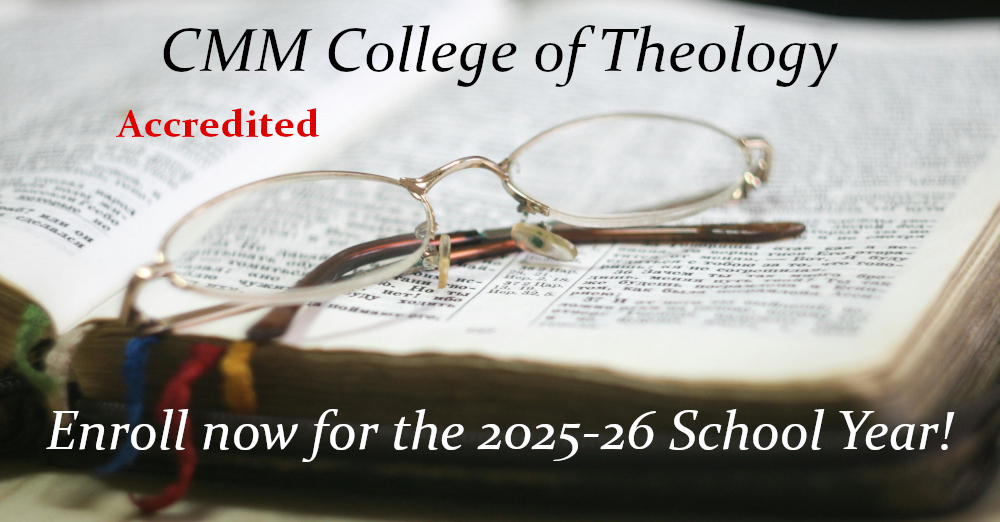 CMM College of Theology is Accredited