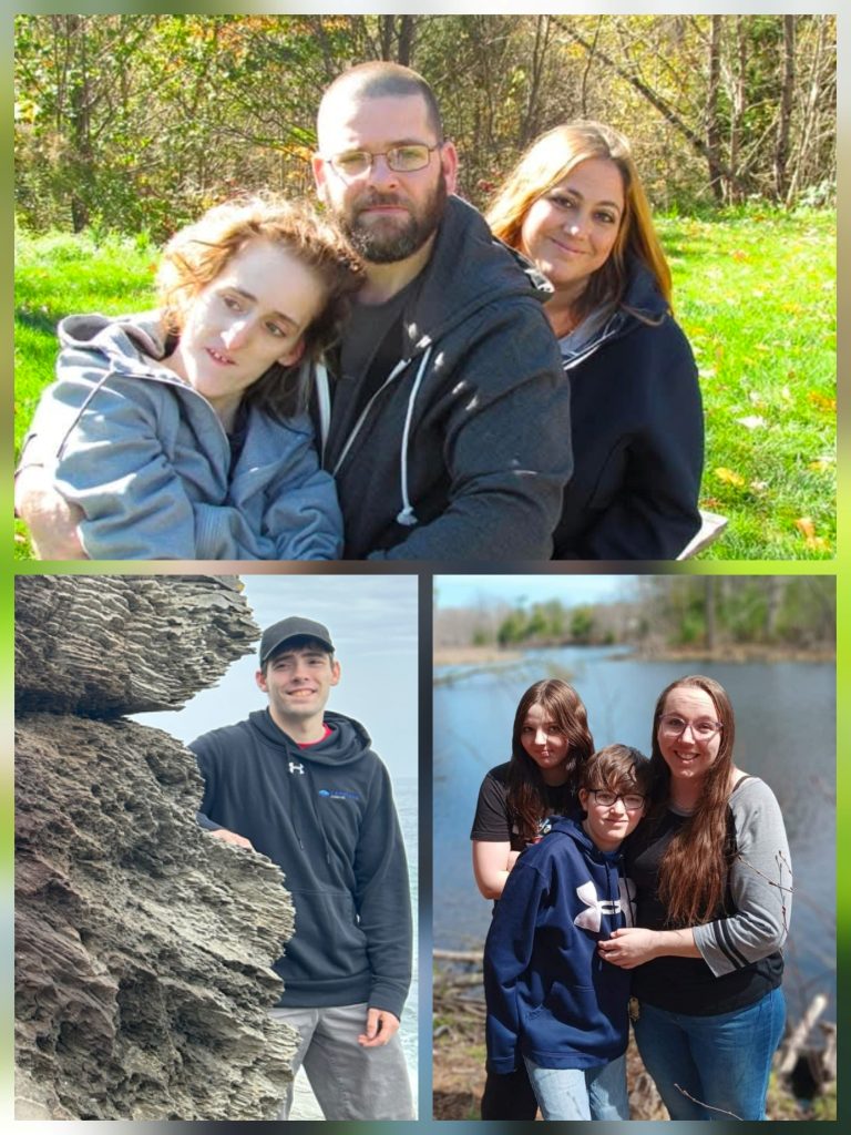 Erica Jamison and her family